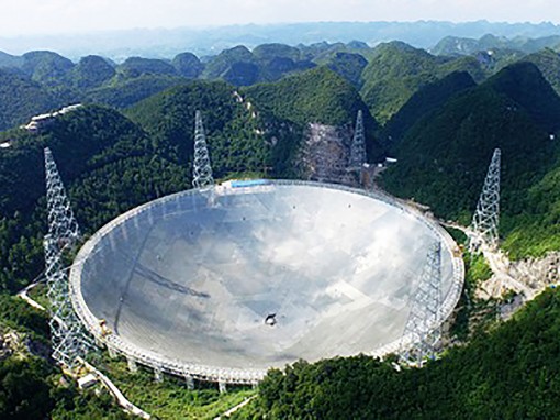Kính viễn vọng Trung Quốc thu được tín hiệu bí ẩn trong vũ trụ