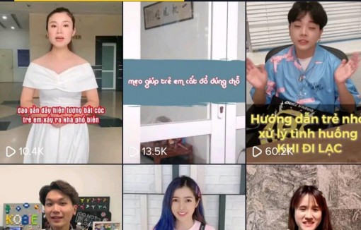 Công bố tài khoản trên TikTok chia sẻ kiến thức bảo vệ trẻ em