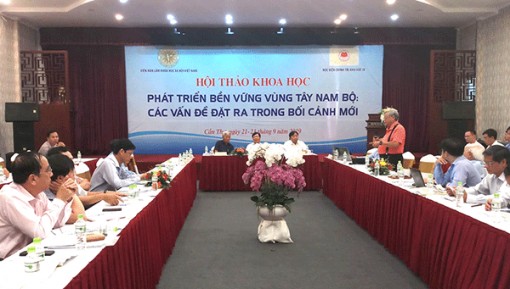 Phát triển bền vững vùng ĐBSCL trong bối cảnh mới