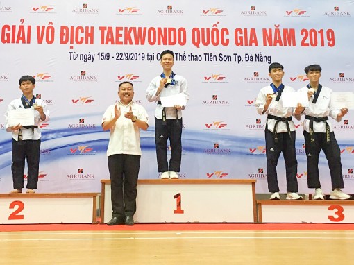 VĐV Hữu Hiệu mang về 2 HCV quốc gia
