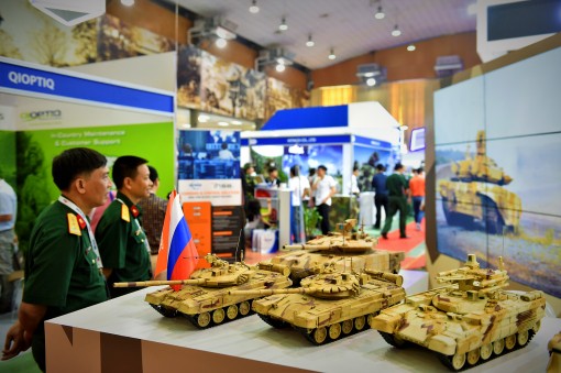 Nhiều vũ khí, công nghệ hiện đại trưng bày tại DSE Vietnam 2019
