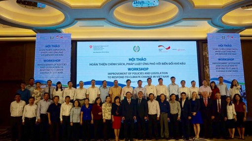 Hội thảo Hoàn thiện chính sách, pháp luật ứng phó với biến đổi khí hậu