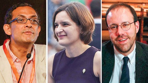 Nobel Kinh tế 2019 vinh danh 3 người Mỹ