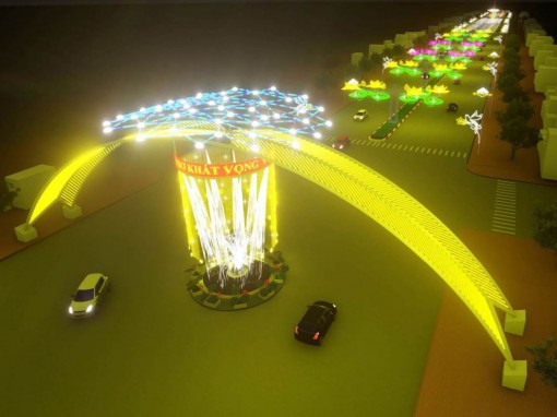Ấn tượng với Đường đèn nghệ thuật Cần Thơ 2020