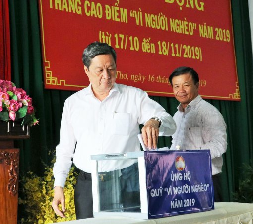 Phát động Tháng cao điểm “Vì người nghèo” năm 2019
