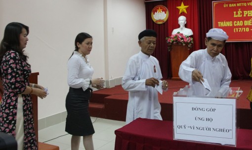 Thực hiện tốt các hoạt động vì người nghèo