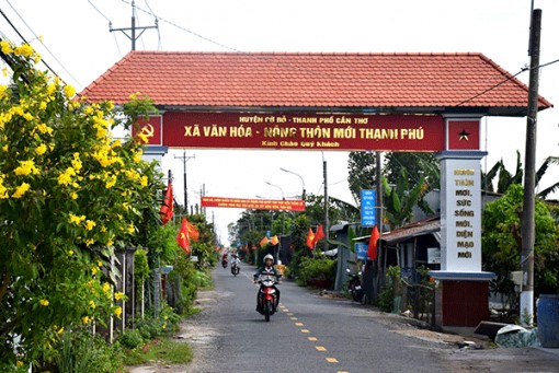 Đổi thay ở xã nông thôn mới Thạnh Phú