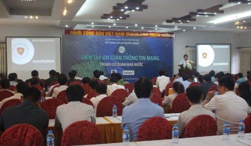 Diễn tập an toàn thông tin mạng trong cơ quan nhà nước