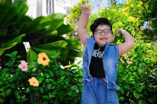 “Siêu mẫu nhí” đất Tây Đô