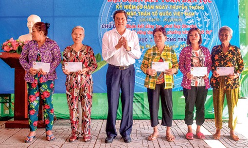 Sôi nổi hoạt động “Ngày hội Đại đoàn kết toàn dân tộc” ở khu dân cư