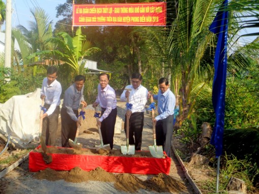 Vận động xã hội hóa xây dựng cầu, đường giao thông