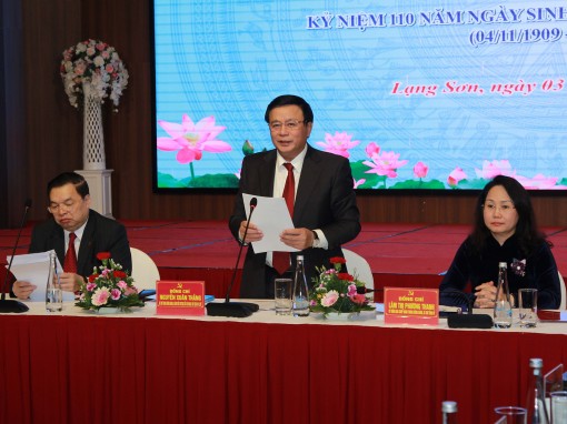 Đồng chí Hoàng Văn Thụ - Nhà lãnh đạo tiền bối tiêu biểu của Đảng, người con

ưu tú của quê hương Lạng Sơn