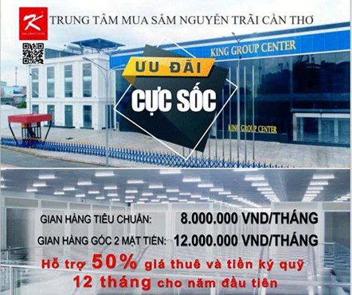 Trung tâm mua sắm Nguyễn Trãi  ưu đãi, hỗ trợ lên đến 50% giá thuê và tiền ký quỹ