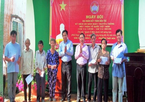 Chủ tịch UBND thành phố dự Ngày hội đại đoàn kết toàn dân tộc ở khu dân cư