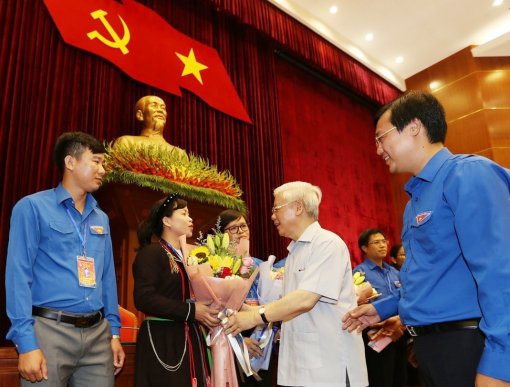 Tăng cường đoàn kết, tập hợp thanh niên, phát huy vai trò xung kích, sáng tạo, tình nguyện để xây dựng Tổ quốc Việt Nam giàu đẹp và văn minh