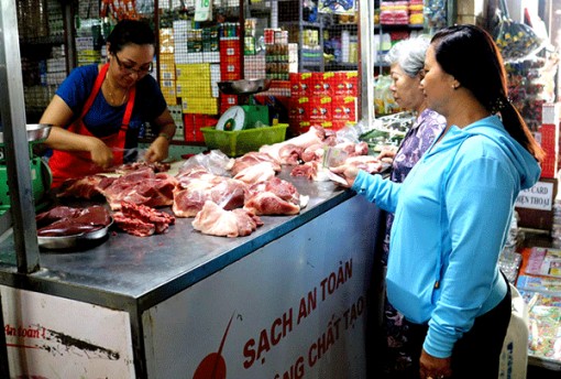 Giá tăng cao, sức tiêu thụ thịt heo giảm mạnh