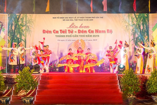 Khai mạc Liên hoan Đờn ca tài tử- Dân ca Nam bộ TP Cần Thơ năm 2019