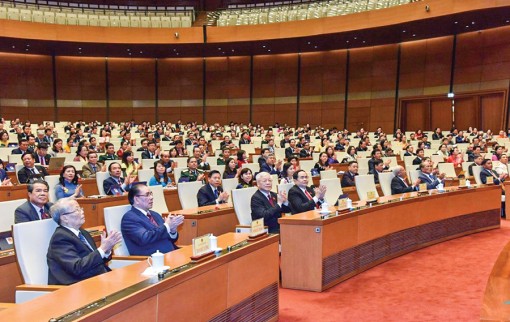 Quốc hội họp phiên bế mạc kỳ họp thứ 8