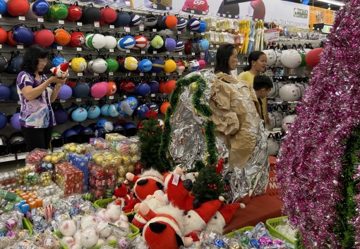 Khởi động thị trường mùa Giáng sinh