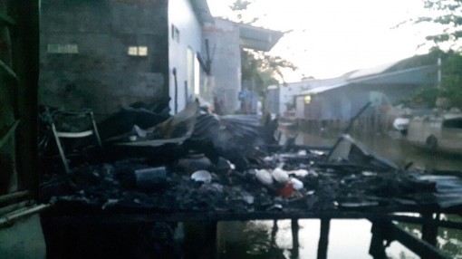 Cháy nhà làm thiệt mạng 2 cha con