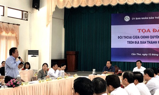 Tọa đàm đối thoại giữa chính quyền và doanh nghiệp