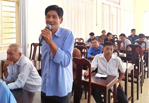 Cử tri xã Mỹ Khánh kiến nghị nhiều vấn đề an sinh xã hội