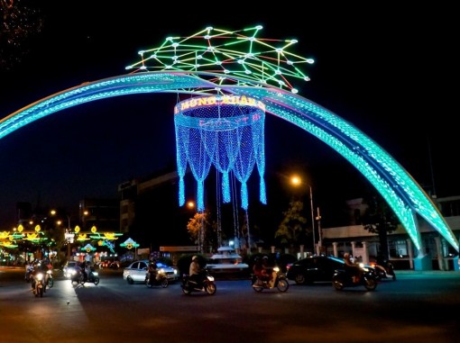 Đường đèn nghệ thuật Cần Thơ 2020 chính thức sáng đèn