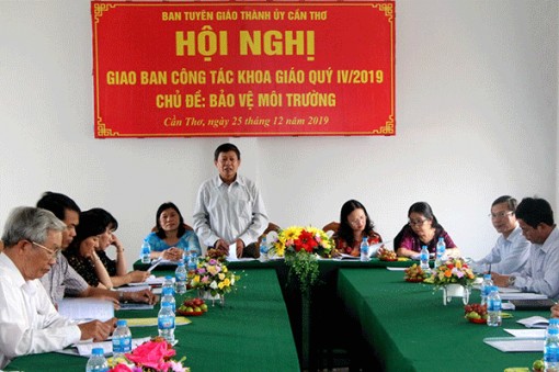 Nâng cao hiệu quả các mặt công tác trên lĩnh vực khoa giáo