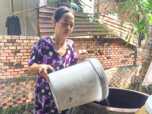 Khoảng 300 hộ chưa có nước sạch sử dụng