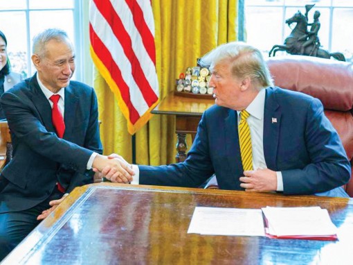 Mỹ-Trung ký thỏa thuận thương mại giai đoạn 1