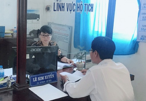 Đăng ký hộ tịch ngày càng dễ thực hiện