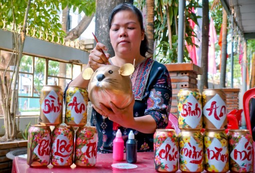 “Chuột chưng Tết” của cô giáo ở Cần Thơ