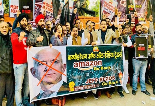 Amazon gặp khó tại Ấn Độ