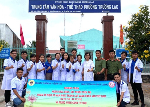 Trường  Cao đẳng Y tế Cần Thơ với “Xuân tình nguyện”