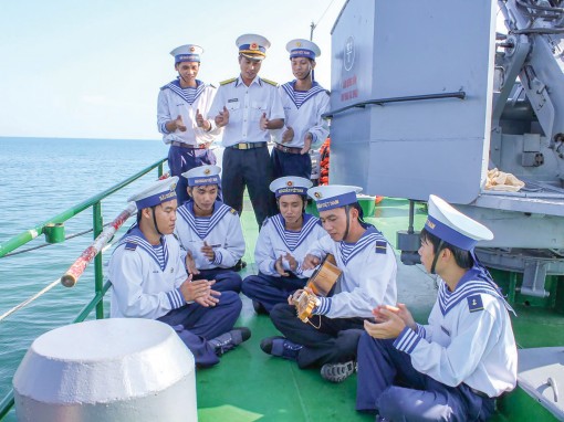 Vị Tết của lính biển đảo