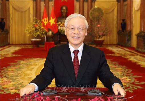 Lời chúc Tết Xuân Canh Tý 2020 của Tổng Bí thư, Chủ tịch nước Nguyễn Phú Trọng
