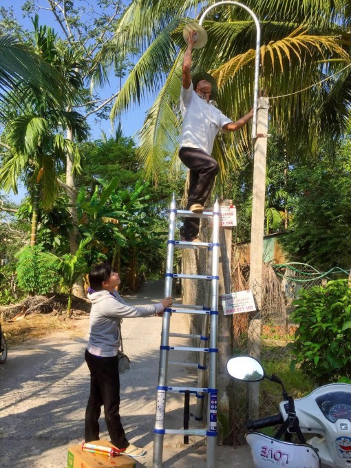 Nâng chất tuyến đường “Thắp sáng quê hương”