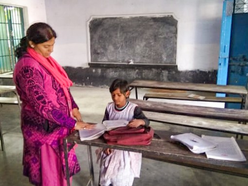 Ngôi trường chỉ có 1 học sinh