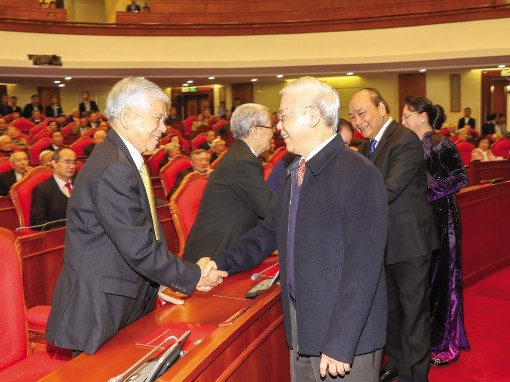 Bộ Chính trị gặp mặt nguyên lãnh đạo cấp cao của Đảng, Nhà nước