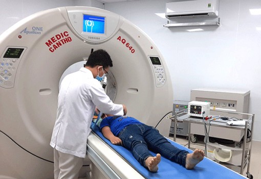 Lần đầu tiên đưa vào sử dụng máy chụp cắt lớp hiện đại nhất ĐBSCL