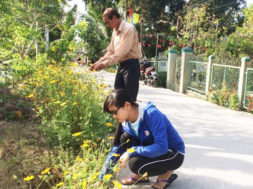 Chung sức xây dựng quê hương