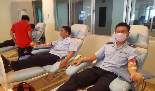 Vận động được hàng trăm đơn vị máu tình nguyện