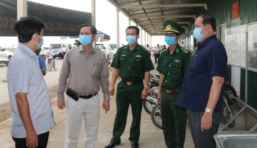 An Giang siết chặt kiểm soát biên giới để phòng chống dịch COVID-19