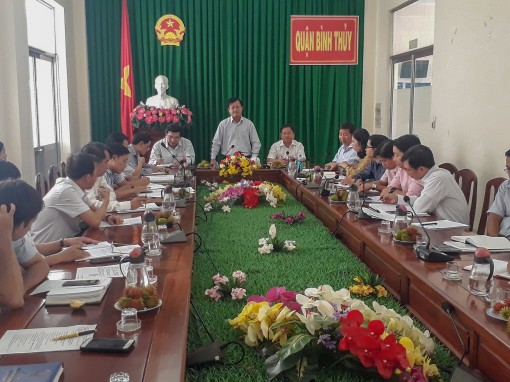 Kiểm tra công tác hỗ trợ, 
tái định cư hạng mục Đường nối Cách Mạng Tháng Tám - đường tỉnh 918