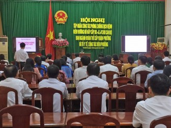 Quận Thốt Nốt tăng cường
phòng tránh dịch COVID-19