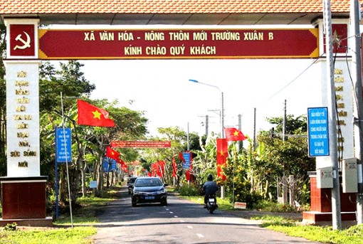 Sẵn sàng cho huyện nông thôn mới