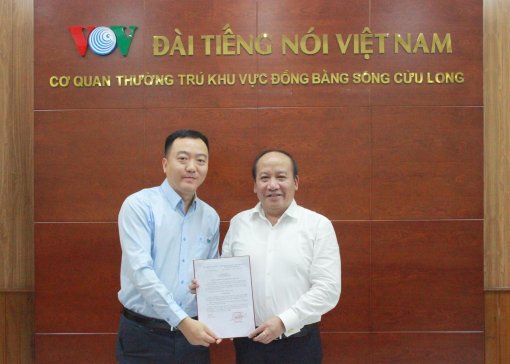 Nhà báo Trương Thanh Tùng được bổ nhiệm làm Phó Giám đốc Cơ quan thường trú Đài Tiếng nói Việt Nam khu vực ĐBSCL