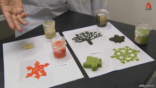 Thực phẩm in 3D giúp ích cho người cao tuổi