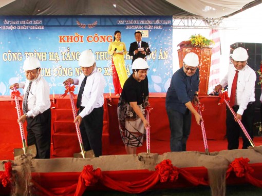 Sóc Trăng: Khởi công Cụm công nghiệp đầu tiên tại huyện Châu Thành