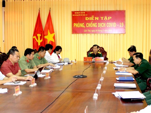 Diễn tập phòng chống dịch Covid-19 lớn nhất của Quân đội